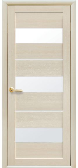 МІЖКІМНАТНІ ДВЕРІ НОВИЙ СТИЛЬ Мода Лилу з склом сатін